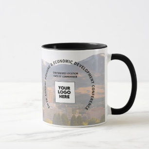 Taza F+Ubicación de la Conferencia de Negocios Foto Log