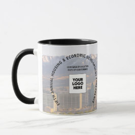 Taza F+Ubicación de la Conferencia de Negocios Foto Log