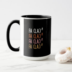Taza FA (LA)8 Matemáticas divertidas y nerd