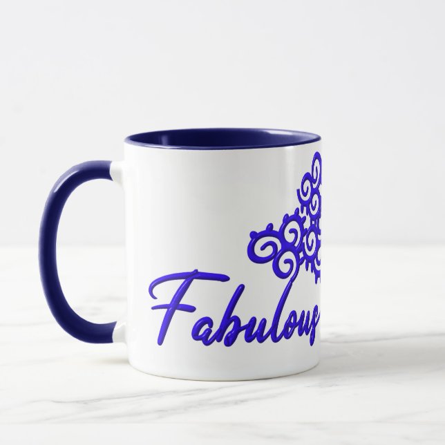 Taza Fab Iz, Como Fab Duz Mug (Izquierda)