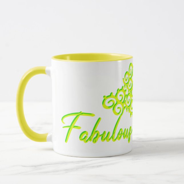 Taza Fab Iz, Como Fab Duz Mug (Izquierda)