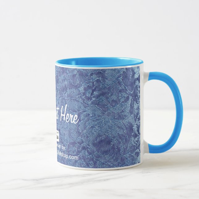 Taza Fabric, Su Texto Aquí (Derecha)