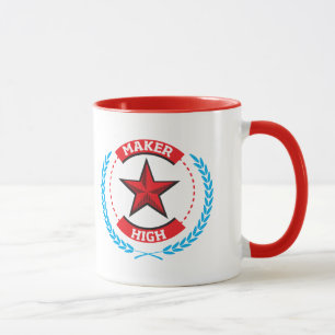 Taza Fabricante alto