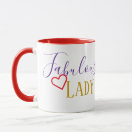 Taza fabulosa dama