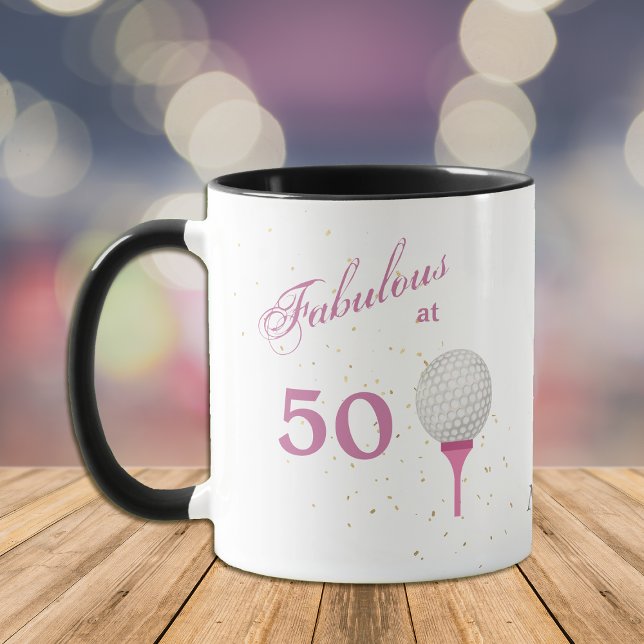 Taza Fabuloso en 50 Golf Personalizado (Subido por el creador)