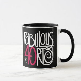 Taza Fabuloso en la peluca blanca 40rty