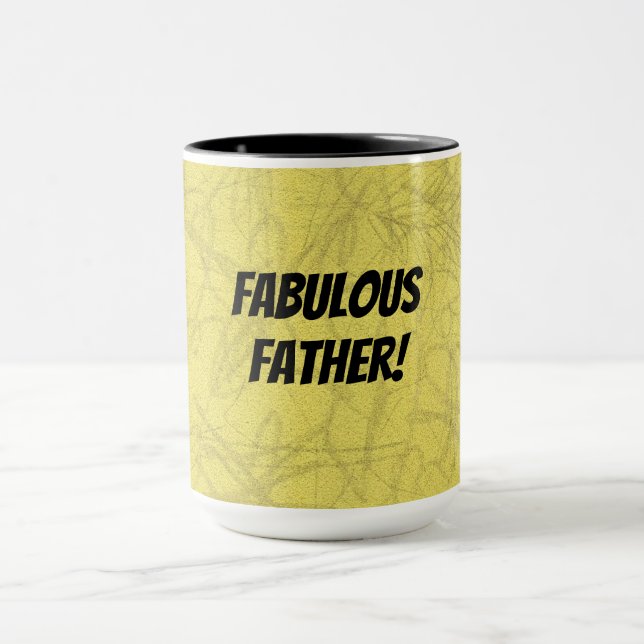 Taza ¡Fabuloso Padre! (Centro)