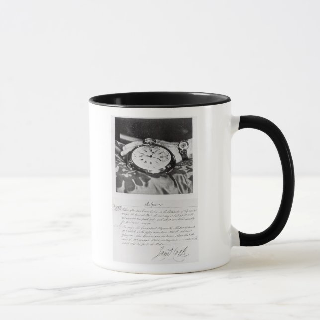 Taza Facsímil del cronómetro del bolsillo (Derecha)