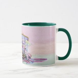 Taza FAERIE DE COSTURA de la CAJA de SHARON SHARPE