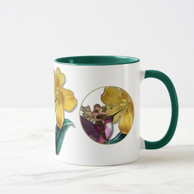 Taza Faery del colibrí del KRW (Derecha)