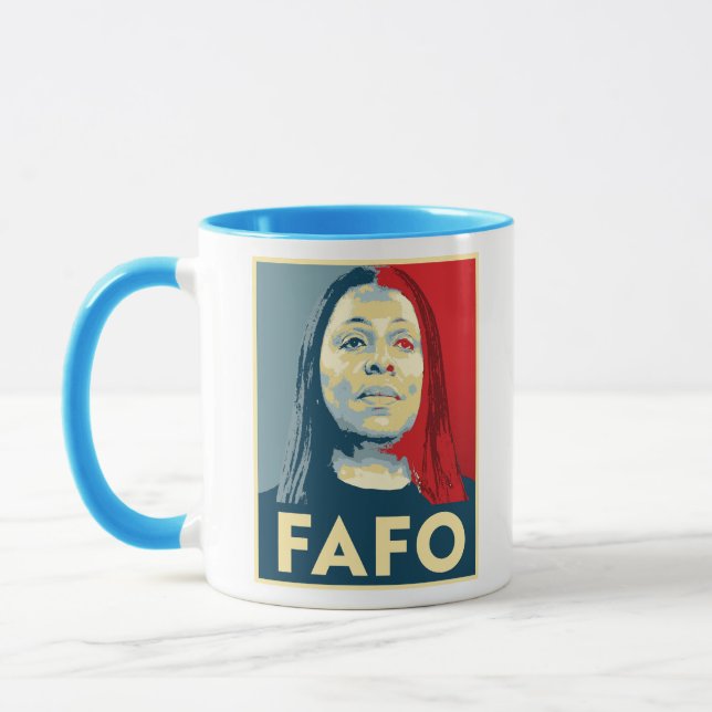Taza FAFO: Letitia James (Izquierda)