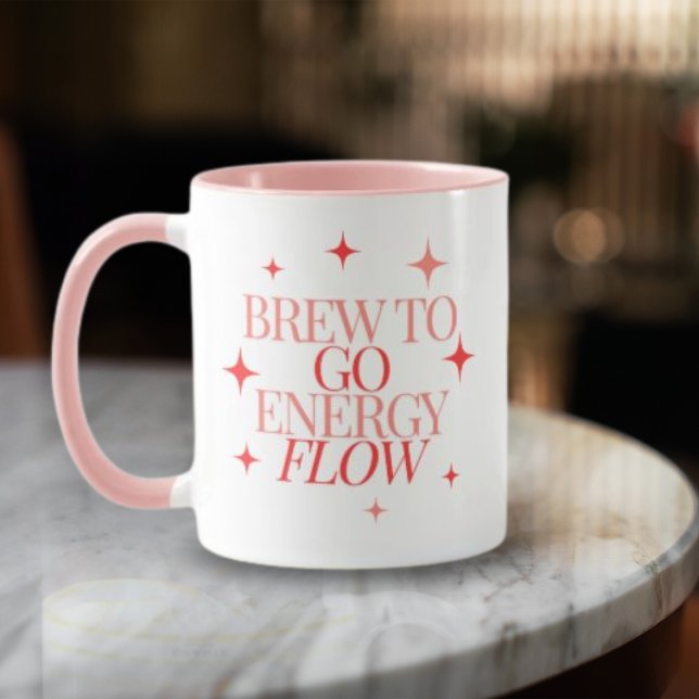 Taza Fairy Two Toned Brew To Go Energy Flow Coffee Mug (Subido por el creador)