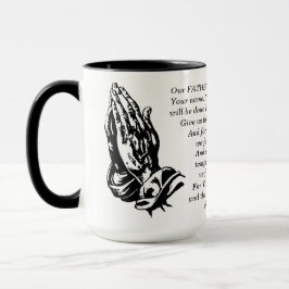 Taza Faith Coffee Mug - La Escritura de Oración del Señ