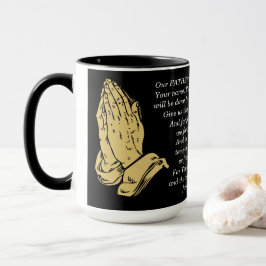 Taza Faith Coffee Mug - La plegaria del Señor Matt 9:6-