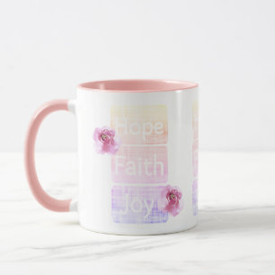 Taza Faith Hope Joy Mug