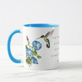 Taza Faith Mug del colibrí personalizado