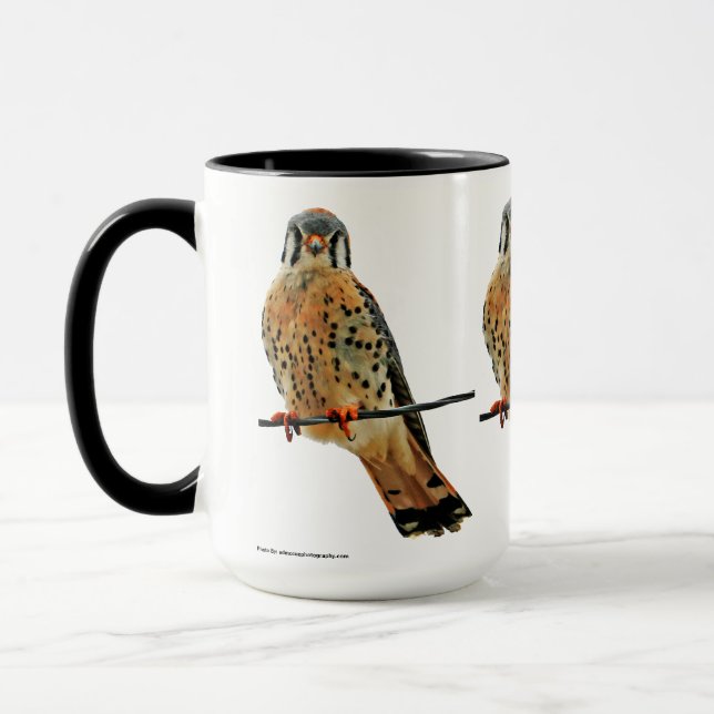 Taza Falcon de Cestrel Americano (Izquierda)