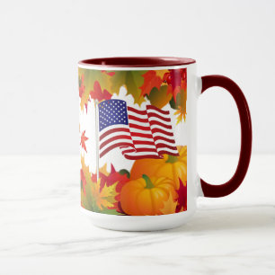 Taza Fall Glory Patriotic