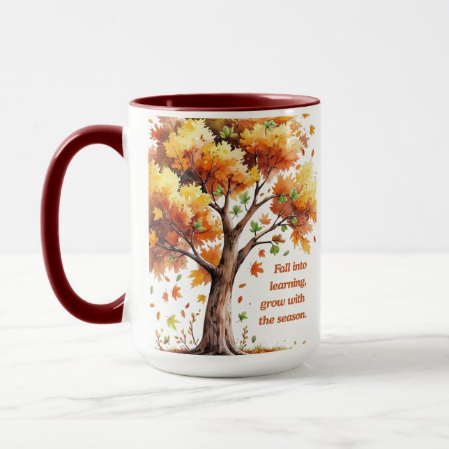 Taza Fall Into Learning – Inspirational Autumn (Izquierda)