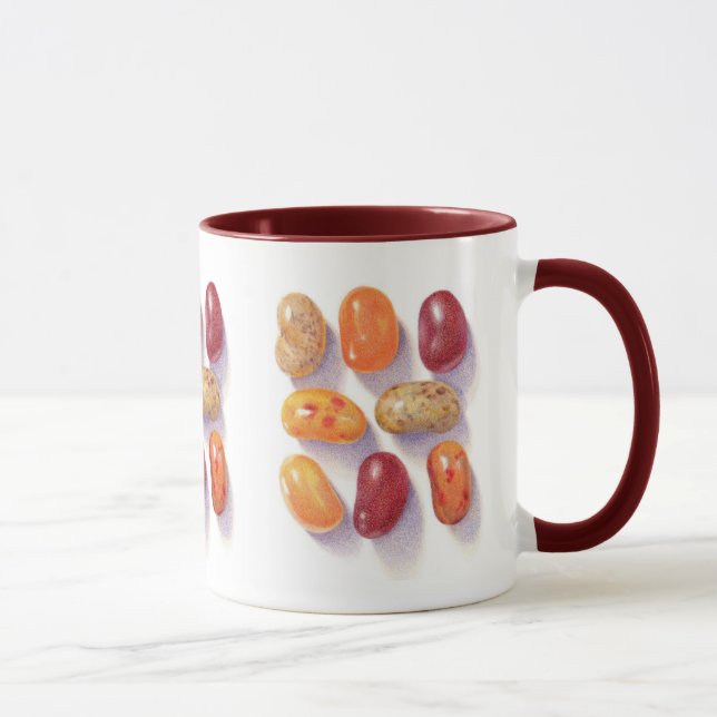 Taza FALL JELLY BEANS Maroon Combo Mug (Derecha)