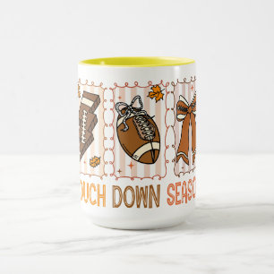 Taza Fall Vintage Football Day
