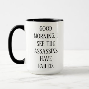 Taza Fallidos Asesinos Graciosos de Café