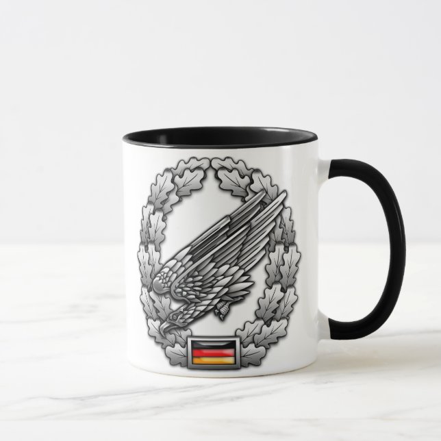 Taza Fallschirmjägertruppe Barettabzeichen (Derecha)