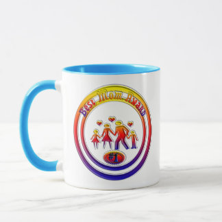 Taza Familia Arcoiris Best Mom Award