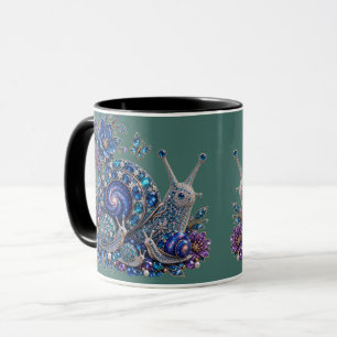 Taza Familia de Caracoles de Cristal Celestial – Galaxi