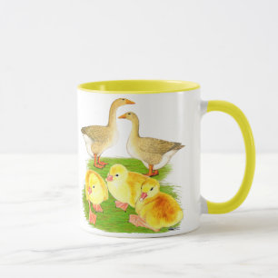 Taza Familia de gansos búfalo