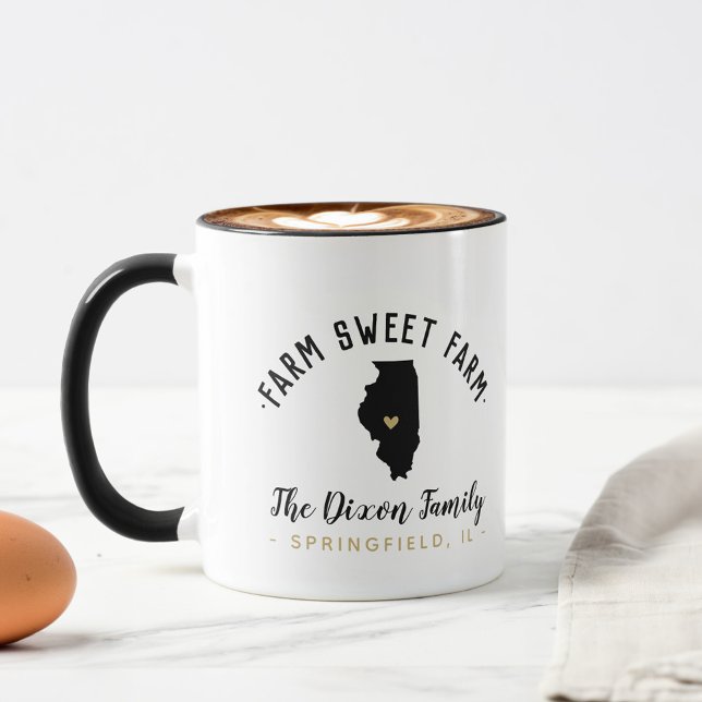 Taza Familia de Granjas Dulces de Illinois Monograma Mu (Subido por el creador)