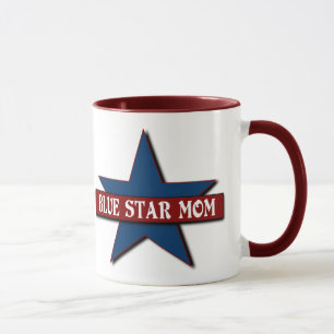 Taza Familia de los militares de la mamá de la estrella
