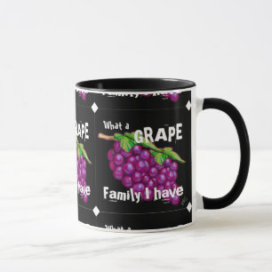 Taza Familia de uvas