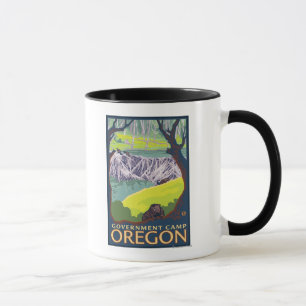 Taza Familia del castor - campo del gobierno, Oregon