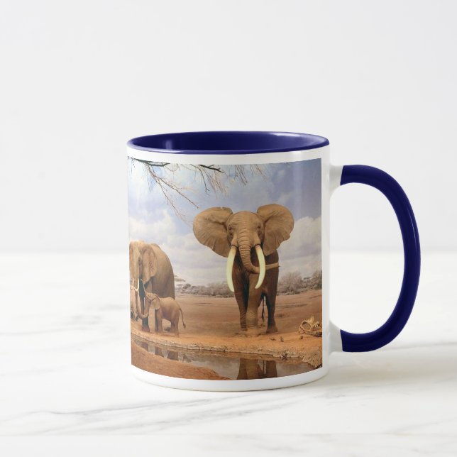 Taza Familia del elefante (Derecha)