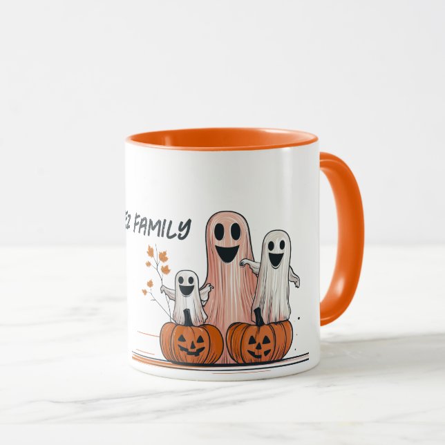 Taza Familia fantasma (Anverso derecho)