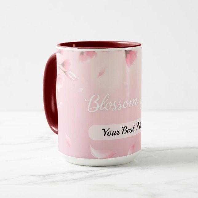 Taza Familia Floral Remolino (Anverso izquierdo)