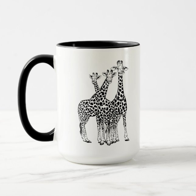 Taza Familia Giraffe (Izquierda)