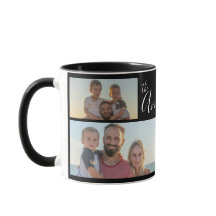 Familia Monograma Cuatro fotos Kee personalizado