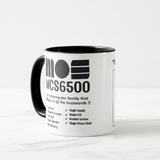 Taza Familia MOS 6500 de microprocesadores Mug
