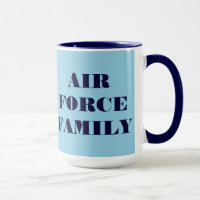 Familia Mug Air Force