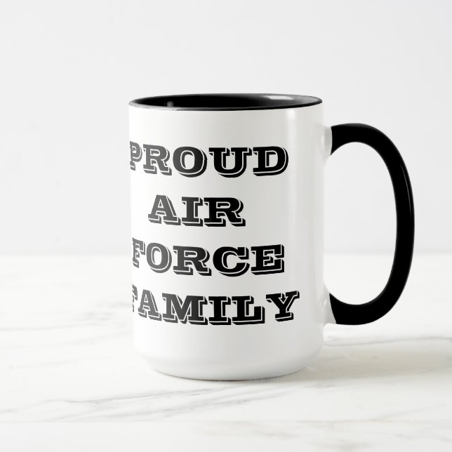 Taza Familia Mug Proud Air Force (Derecha)