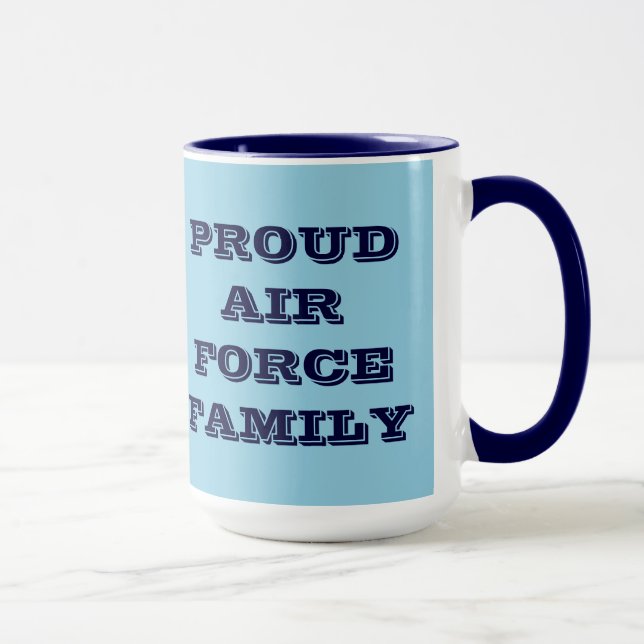 Taza Familia Mug Proud Air Force (Derecha)