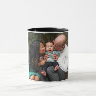 Taza Familia personalizada de fotografía personalizado