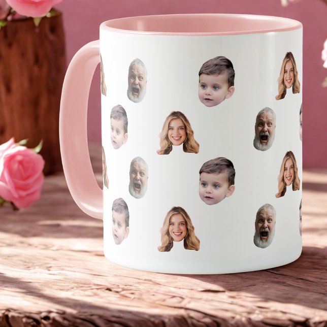 Taza Familia Personalizado Funny Cara 3 fotos (Subido por el creador)