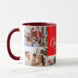 Taza familiares Fotos de Feliz Navidad Feliz Año Nuevo