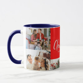 Taza familiares Fotos de Feliz Navidad Feliz Año Nuevo