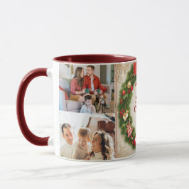 Taza familiares Fotos de Feliz Navidad Feliz Año Nuevo