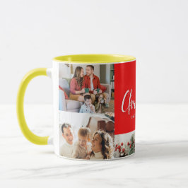 Taza familiares Fotos de Feliz Navidad Feliz Año Nuevo