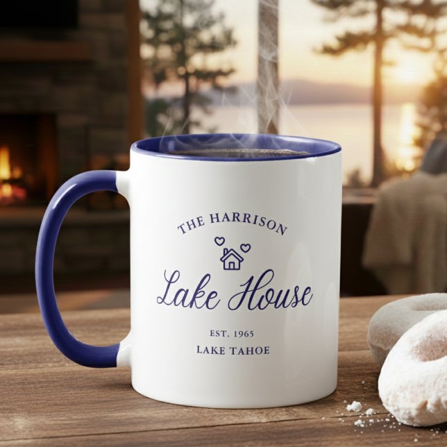 Taza Family Lake House Coastal Custom Decor (Subido por el creador)